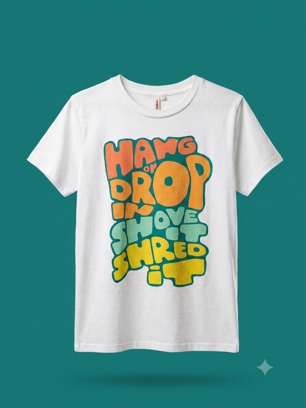 ✏️ NWT SOLD OUT!  MOTHER The Boxy Goodie Goodie "Hang On" Graphic Tee